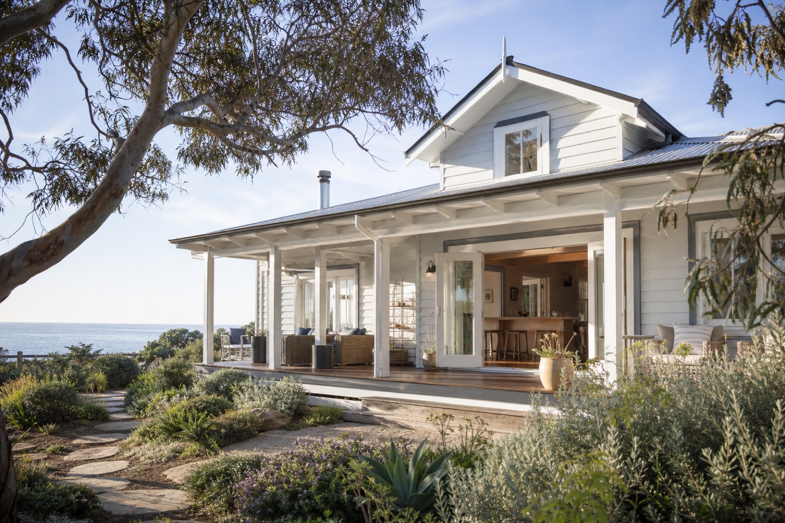 Renovated weatherboard home with north-facing garden at 24 Reserve Road, Beaumaris